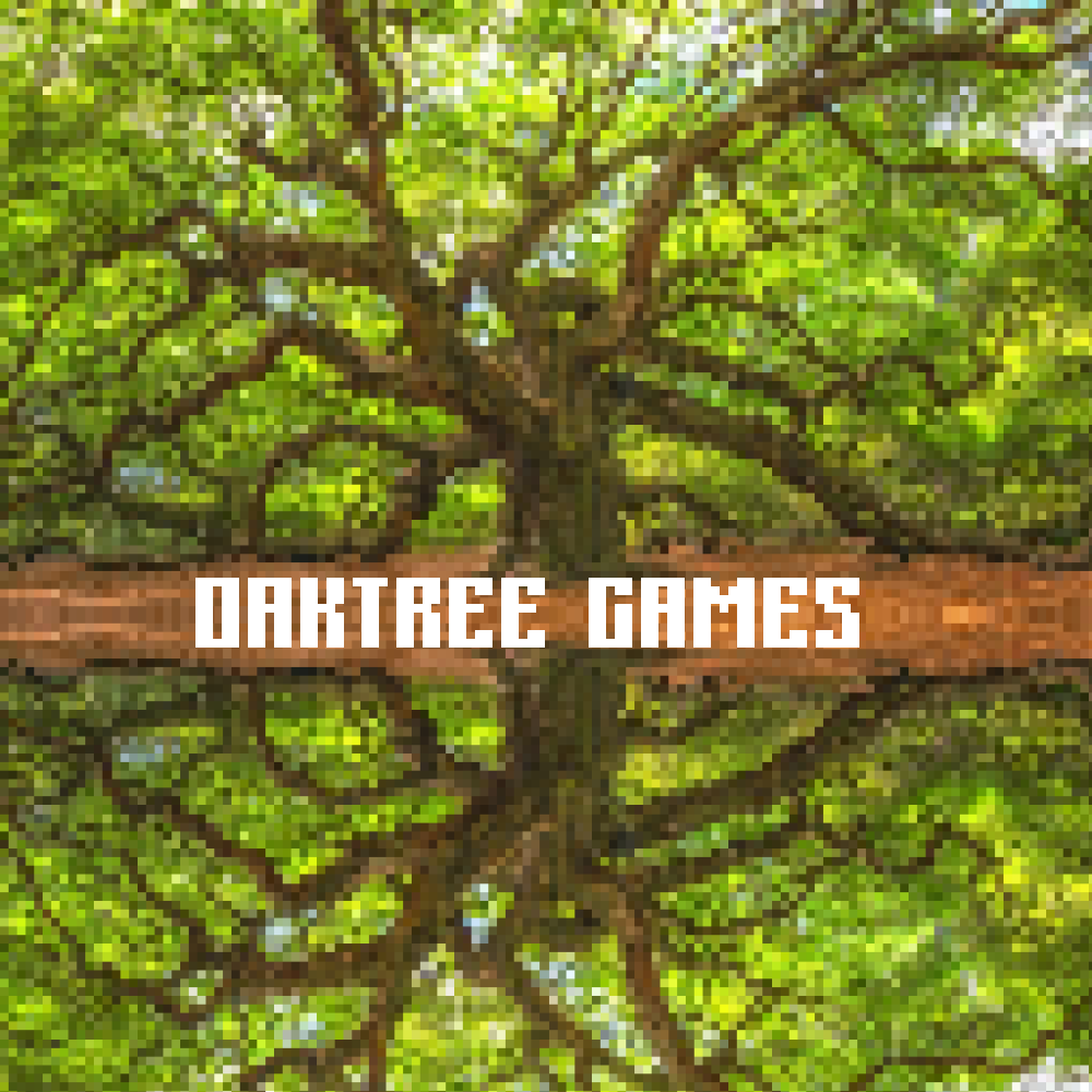 OakTree Games pixel-art logo mark